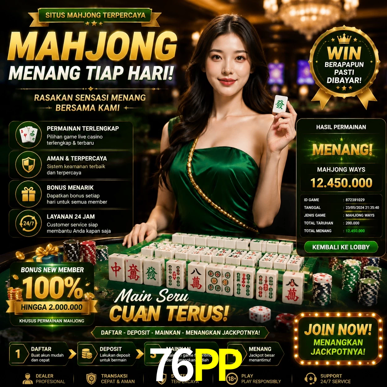 Cashback VIP 76PP - reembolso semanal